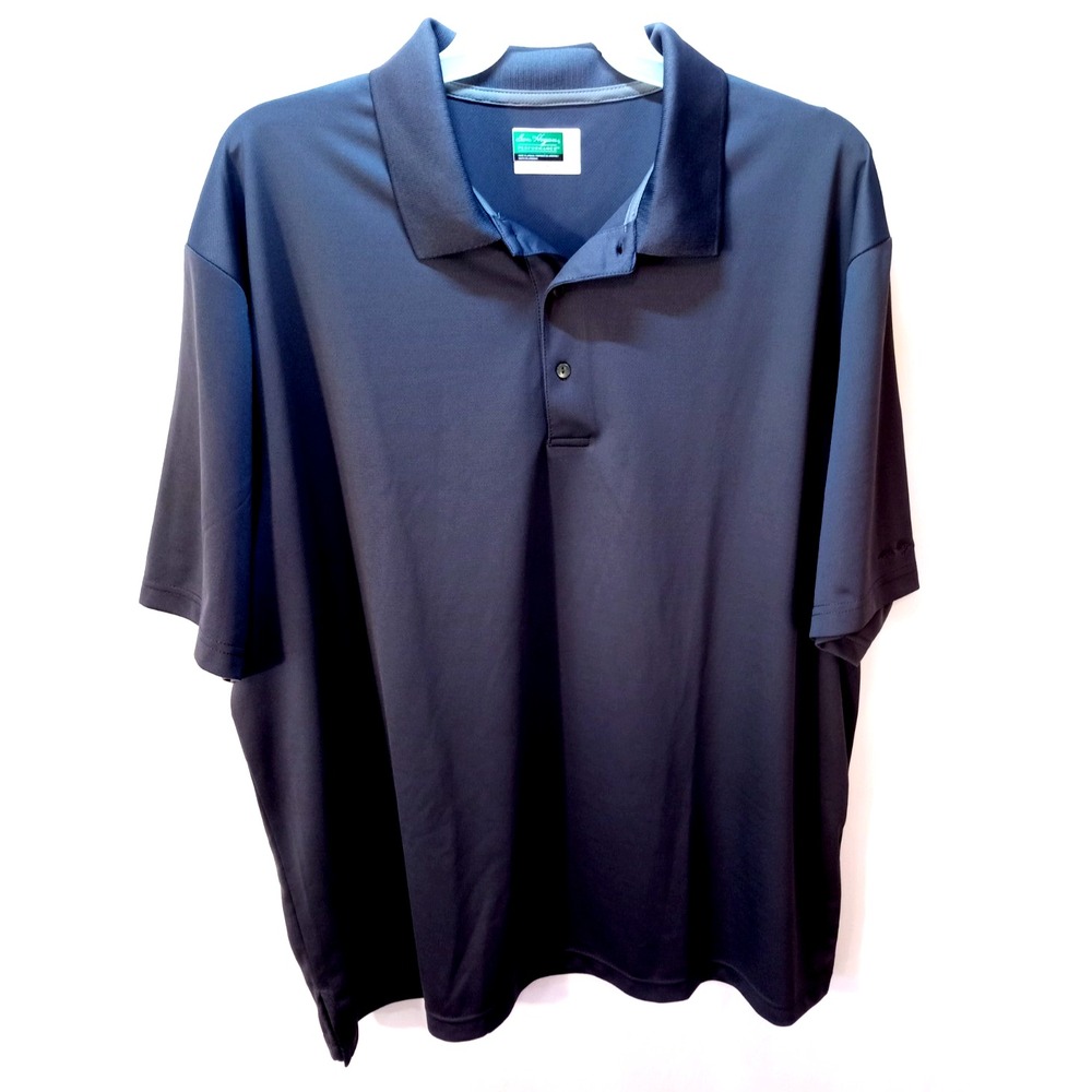 Men's Ben Hogan Golf Performance Polo Shirt, 3XL, Dark Charcoal Gray